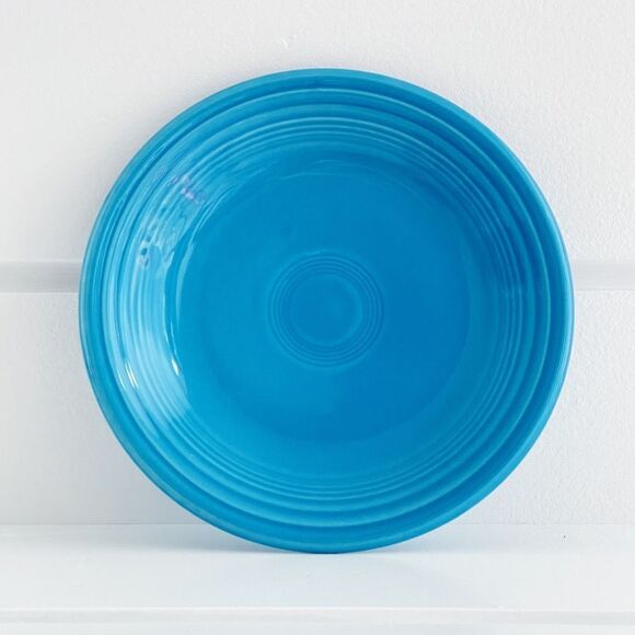 Fiesta Homer Laughlin Peacock 7 1/4” Salad Plate - Picture 1 of 6